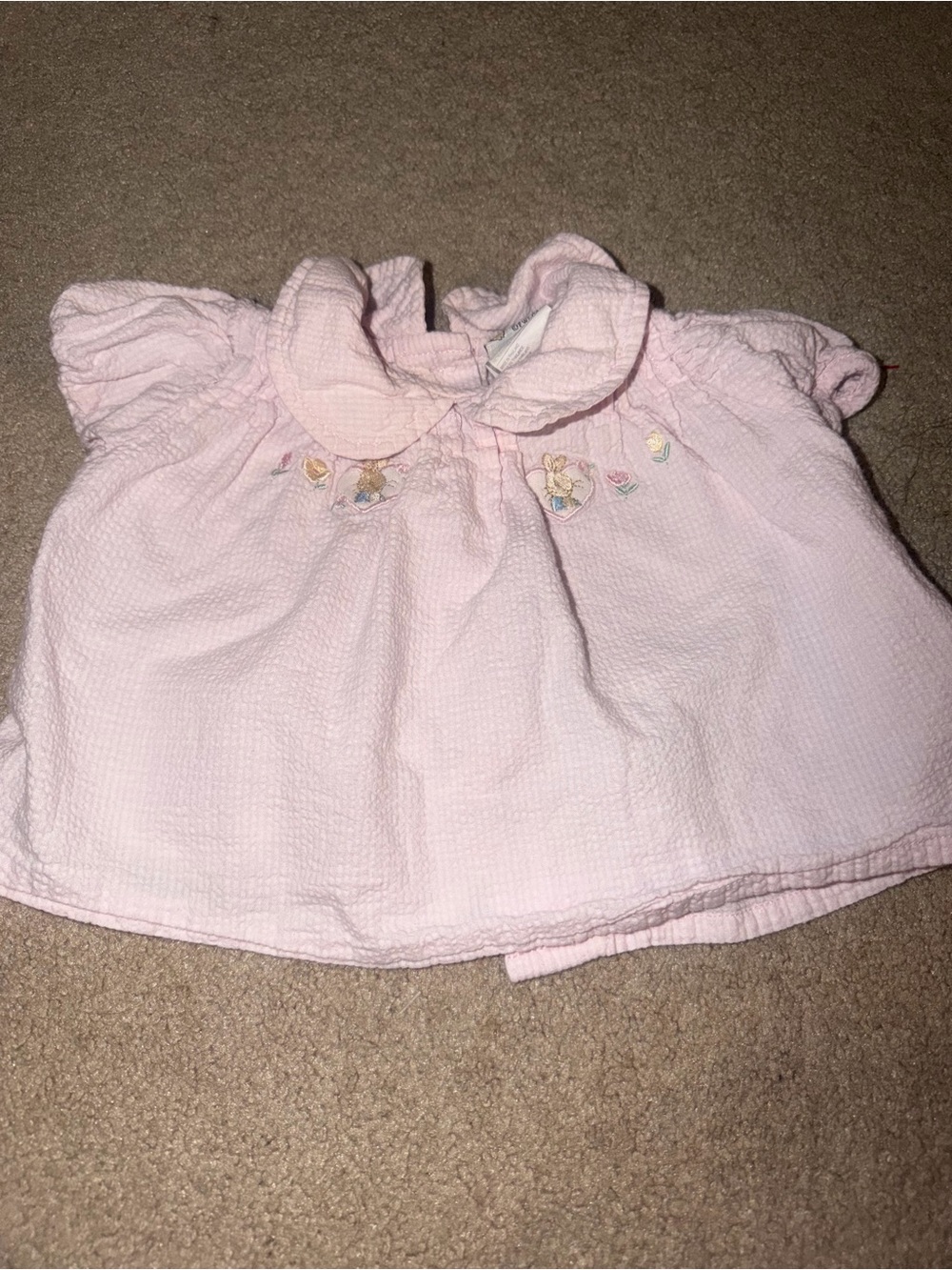 The Beatrix Potter Collection Baby Girl Top Blouse Size 6-9 Months - Picture 2 of 6